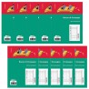 EDIpro 10 Blocchi Buoni di Consegna 50 Moduli duplice copia Autoric...