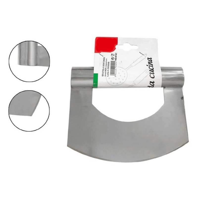 Spatola Multiuso Acciaio Cucina Taglia Pasta Tarocco Pizza Utensili...