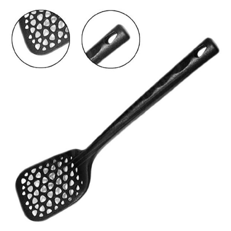Hongu Kit Utensili Cucina Nylon Set Mestoli Palette Accessori 7 pez...