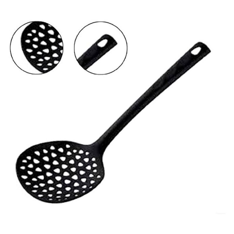 Hongu Kit Utensili Cucina Nylon Set Mestoli Palette Accessori 7 pez...