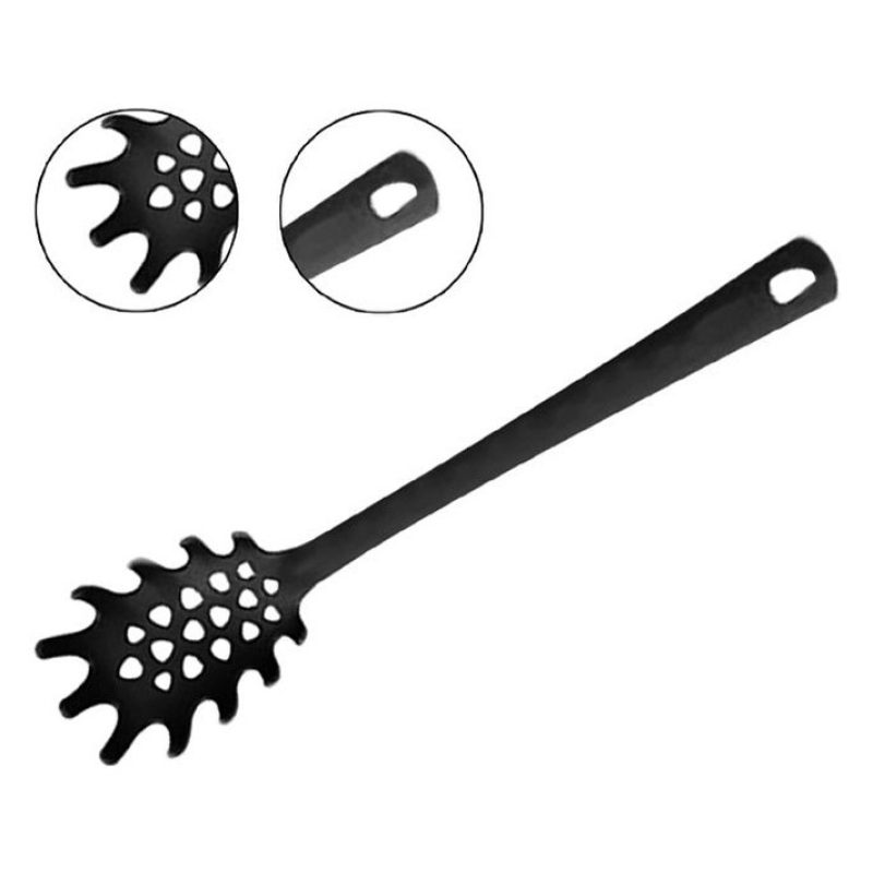Hongu Kit Utensili Cucina Nylon Set Mestoli Palette Accessori 7 pez...