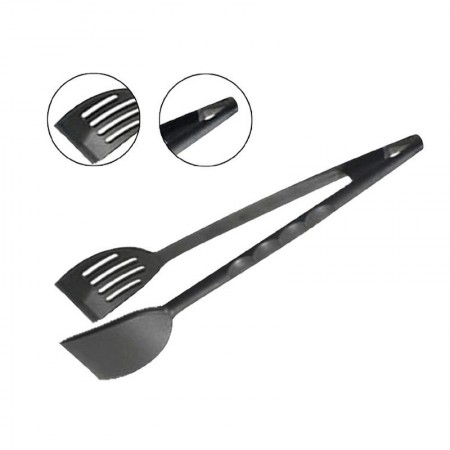Kit Utensili Cucina Nylon Set Mestoli Palette Accessori 3 pezzi Mestolo Spatole