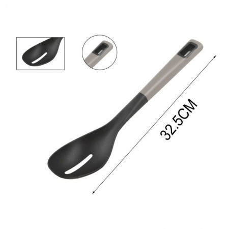 Kit Utensili Cucina Set Mestolo Forato Scolapasta Accessori 3 pezzi Cucchiaio