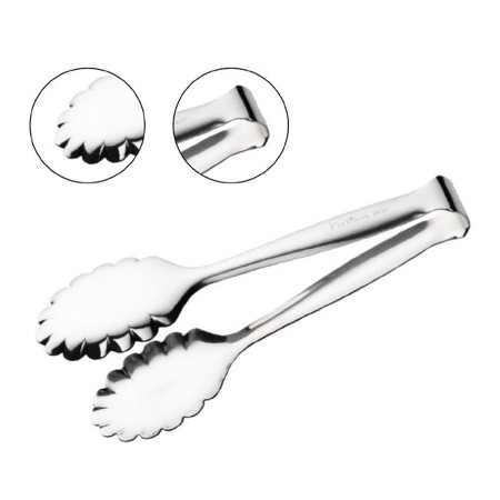 Kit Utensili Cucina Acciaio Set Pinze Accessori 5 pezzi Pinza Arrosto Multiuso
