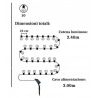 CATENA LUMINOSA LED SOLARE ESTERNO 10 BULBI LAMPADINA TRASPARENTE C...