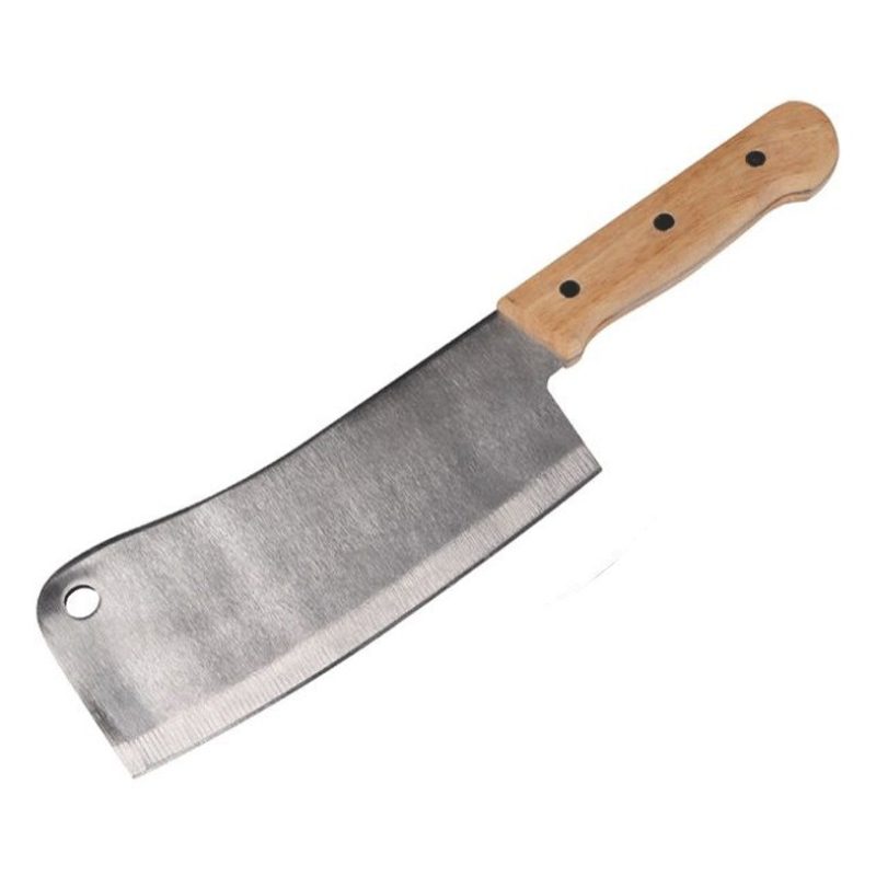 Hongu Coltello da cucina in Acciaio Manico Legno Utensili Posate Ma...