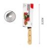 Hongu Coltello da cucina in Acciaio Manico Legno Utensili Posate Ma...