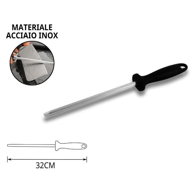 Hongu Coltello da cucina in Acciaio Manico Legno Utensili Posate Ma...