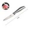 Hongu Coltello da cucina in Acciaio Manico Legno Utensili Posate Ma...