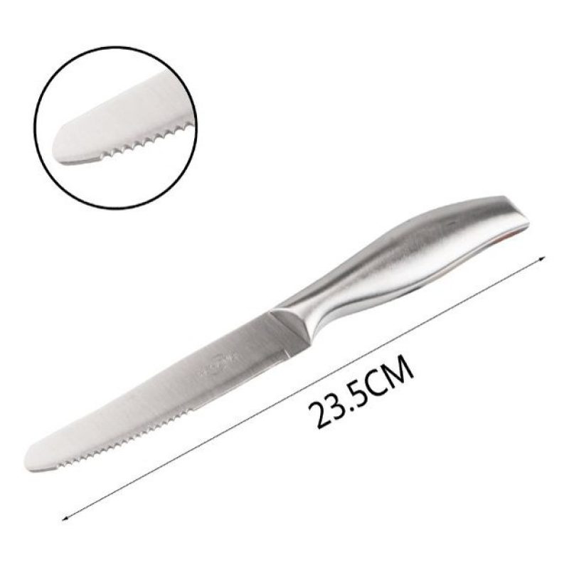 Hongu Set 5x Coltelli da cucina Acciaio inox kit Utensili Posate Mu...