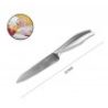 Hongu Set 5x Coltelli da cucina Acciaio inox kit Utensili Posate Mu...