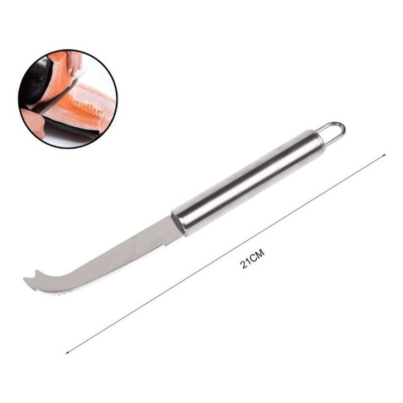 Hongu Set 5x Coltelli da cucina Acciaio inox kit Utensili Posate Mu...