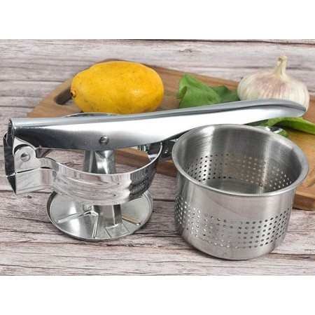 Schiacciapatate Manuale Pressa Acciaio Premi Patate Passatelli Gateau Purea