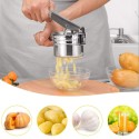 Schiacciapatate Manuale Pressa Acciaio Premi Patate Passatelli Gateau Purea