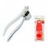 Hongu Set Spremiaglio + Affetta aglio Schiaccia Manuale Acciaio Zen...
