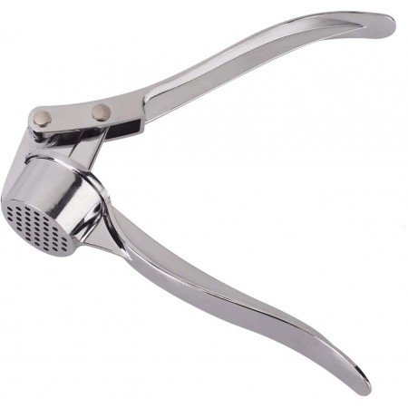 Set Spremiaglio + Affetta aglio Schiaccia Manuale Acciaio Zenzero Trita Pressa