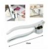 Hongu Set Spremiaglio + Affetta aglio Schiaccia Manuale Acciaio Zen...