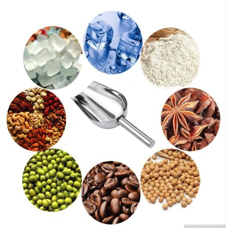 Set 3X Paletta per ghiaccio Kit Dosatore Multiuso Acciaio Alimenti Cucina Pala