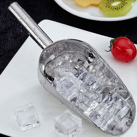 Set 3X Paletta per ghiaccio Kit Dosatore Multiuso Acciaio Alimenti Cucina Pala