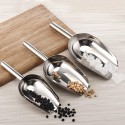 Set 3X Paletta per ghiaccio Kit Dosatore Multiuso Acciaio Alimenti Cucina Pala