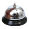 Hongu 2x Campanello Da Tavolo Lucido Metallo Reception Albergo Hote...