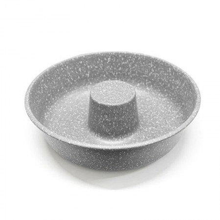 Tortiera Teglia Forno Dolci Acciaio Tonda  Pirofila Cucina Ciambellone Stampo