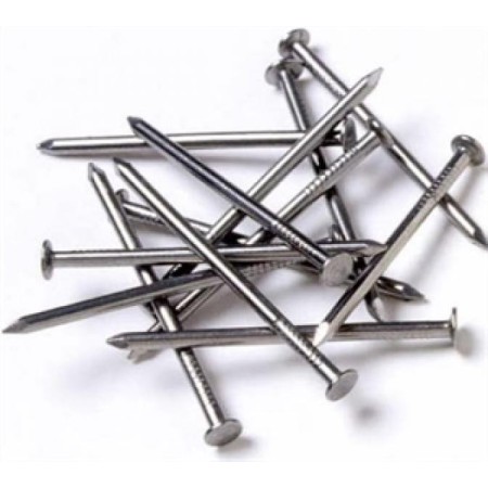 120 Chiodi in acciaio per cemento Chiodo Ferramenta Cantiere Edilizia Fissaggio