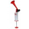 Corno manuale da stadio ad aria air horn tromba a mano con pompa eventi sportivi