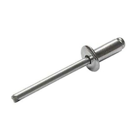 120 Rivetti a strappo in Alluminio Fiore Ferramenta Cantiere Edilizia 20mm punta