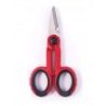 Forbice da elettricista 140mm lame in acciaio microdentate profilo tagliacavo