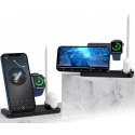 Base ricarica Docking station wireless Iphone Watch Cuffie pods Pencil Samsung