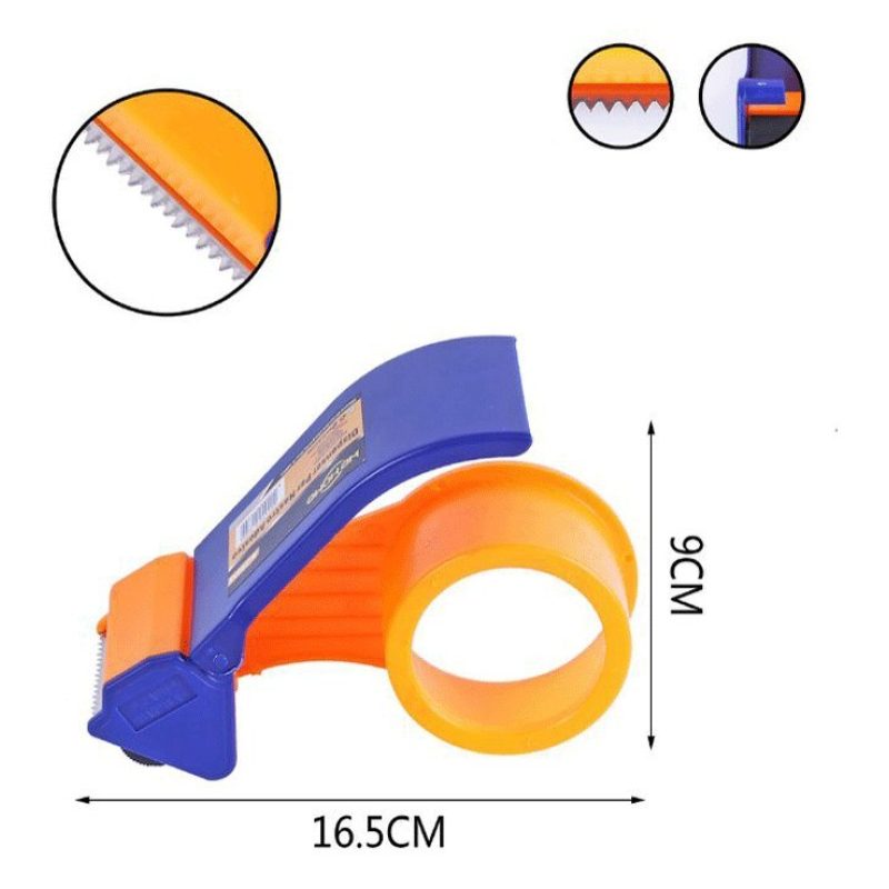 Hongu SET 6 DISPENSER COMPATTO PORTA TAGLIA TENDI NASTRO ADESIVO IM...