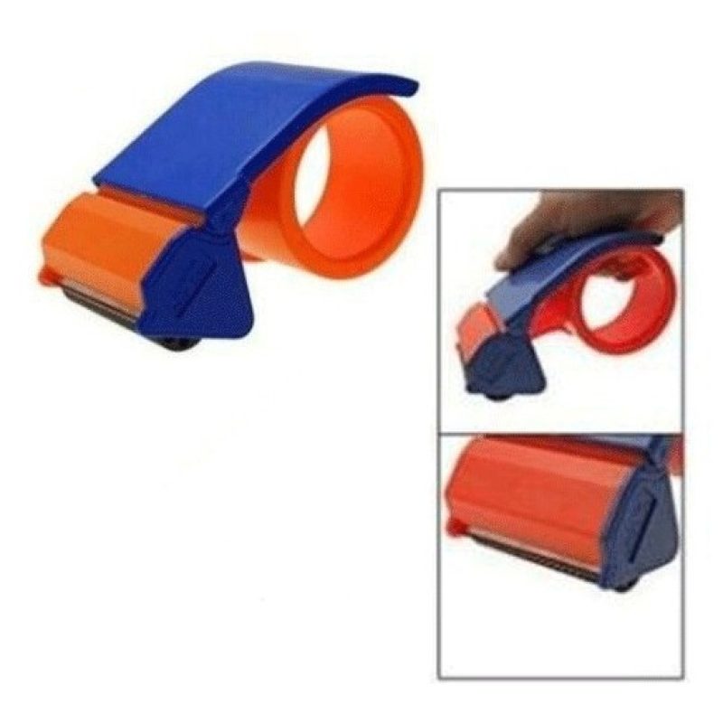 Hongu SET 6 DISPENSER COMPATTO PORTA TAGLIA TENDI NASTRO ADESIVO IM...