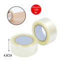 6x Rotoli Nastro Adesivo Trasparente rotolo Pacchi Imballaggio Ferramenta