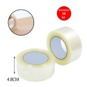 6x Rotoli Nastro Adesivo Trasparente rotolo Pacchi Imballaggio Ferramenta