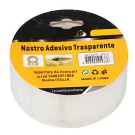 6x Rotoli Nastro Adesivo Trasparente rotolo Pacchi Imballaggio Ferramenta
