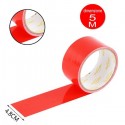 6x Rotoli Nastro Adesivo Telato Rosso Ferramenta Imballaggio Pacchi rotolo Set