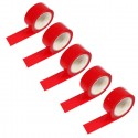 6x Rotoli Nastro Adesivo Telato Rosso Ferramenta Imballaggio Pacchi rotolo Set