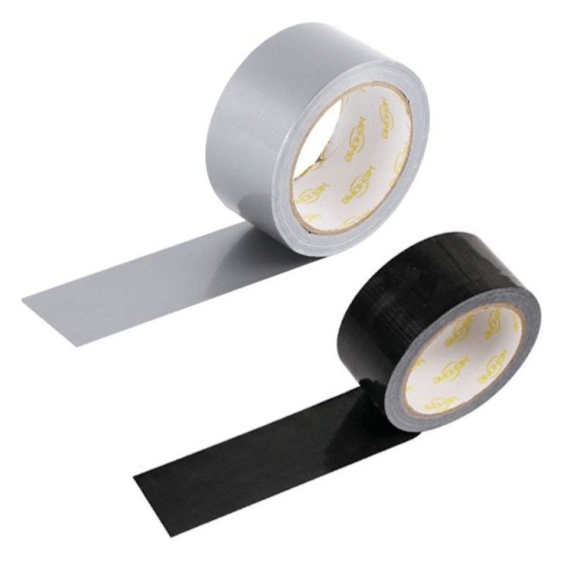 WeHome 6x Rotoli Nastro Adesivo Telato Grigio Nero Imballaggi Multi...