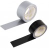 WeHome 6x Rotoli Nastro Adesivo Telato Grigio Nero Imballaggi Multi...