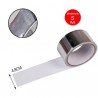 WeHome 6x Rotoli Nastro Adesivo Telato Argento Nero Imballaggi Mult...