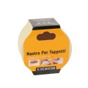 6x Nastro Adesivo Tappeti rotoli Pacchi Fissaggi Scatole biadesivo moquette