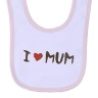 Hongu 12x Bavaglino i love mum/dad carino bambino bambina neonato n...