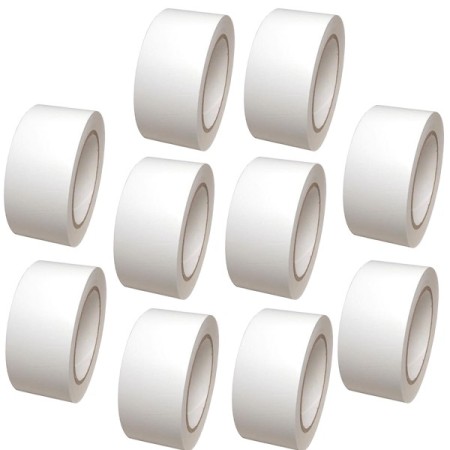 12x  Rotoli Nastro biadesivo Multiuso riparazioni alta tenuta trasparente bianco