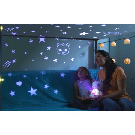 Proiettore Stelle Luce Notturna Peluche Orsacchiotto Star Belly Giocattolo Luci