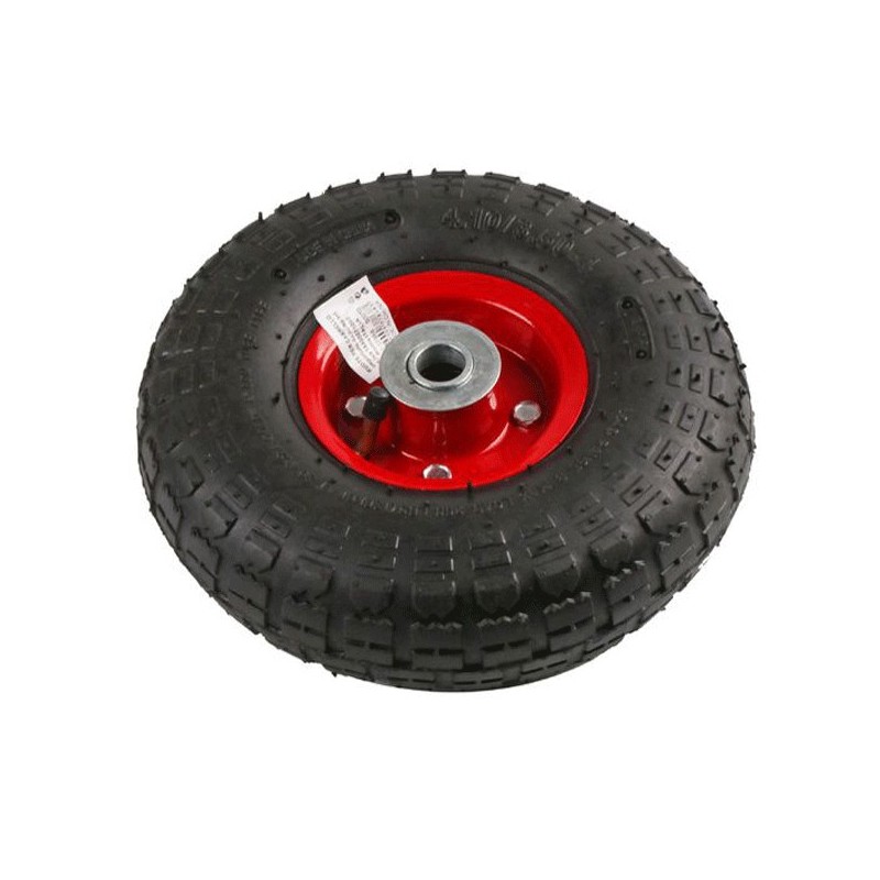 Ruota per Carrello Girevole Pneumatico Carriole Trasporto Ricambio carrelli 26cm