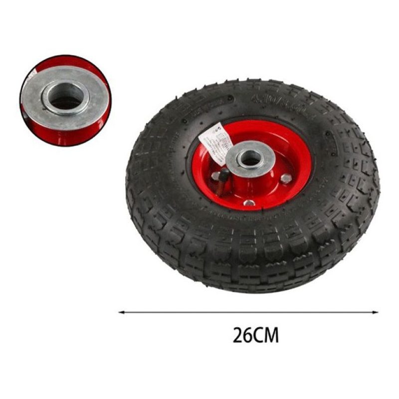 Hongu Ruota per Carrello Girevole Pneumatico Carriole Trasporto Ric...