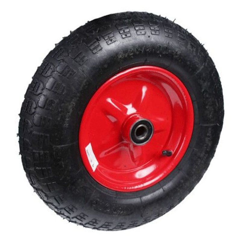 Hongu 1x Ruota per Carrello Girevole Pneumatico Carriole Trasporto ...