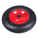 1x Ruota per Carrello Girevole Pneumatico Carriole Trasporto Ricambio carrelli