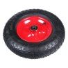 Hongu 1x Ruota per Carrello Girevole Pneumatico Carriole Trasporto ...